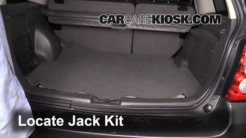 2006 Mazda Tribute S 3.0L V6 Jack Up Car Use Your Jack to Raise Your Car